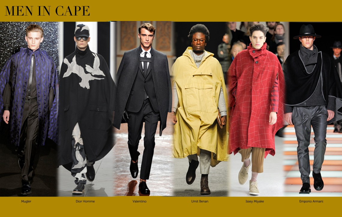 men in cape